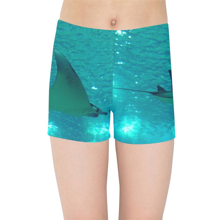 MANTA RAY 1 Kids Sports Shorts