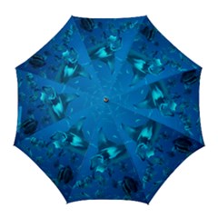 Manta Ray 2 Golf Umbrellas by trendistuff