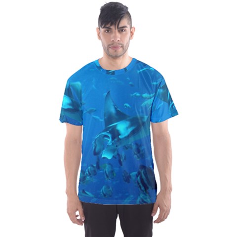 Manta Ray 2 Men s Sports Mesh Tee by trendistuff