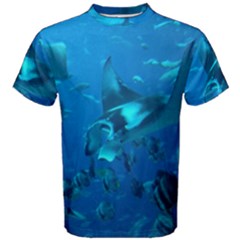 Manta Ray 2 Men s Cotton Tee by trendistuff