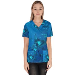 Manta Ray 2 Scrub Top by trendistuff