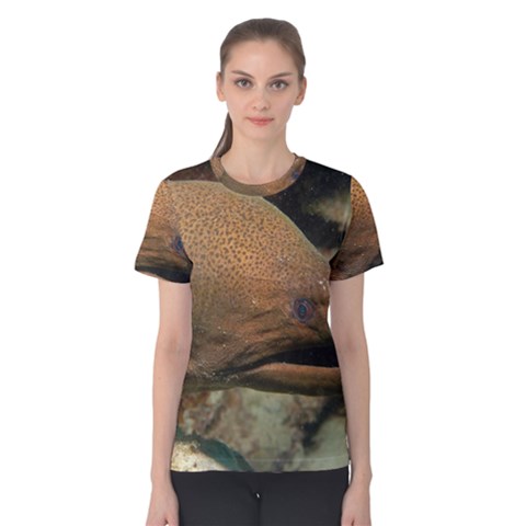 Moray Eel 1 Women s Cotton Tee by trendistuff