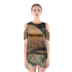 Moray Eel 1 Shoulder Cutout One Piece by trendistuff