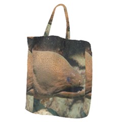 Moray Eel 1 Giant Grocery Zipper Tote by trendistuff