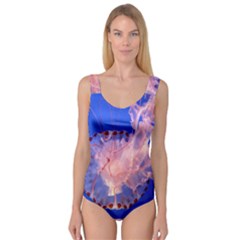 Purple Jellyfish Princess Tank Leotard  by trendistuff