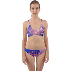 Purple Jellyfish Wrap Around Bikini Set by trendistuff