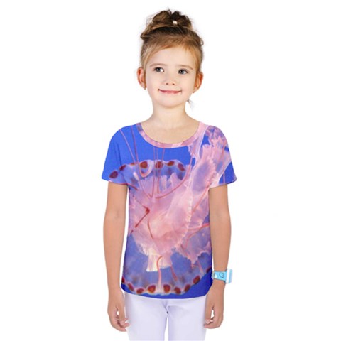 Purple Jellyfish Kids  One Piece Tee by trendistuff