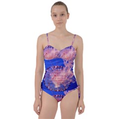 Purple Jellyfish Sweetheart Tankini Set by trendistuff