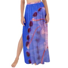 Purple Jellyfish Maxi Chiffon Tie-up Sarong by trendistuff