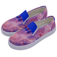 Purple Jellyfish Kids  Canvas Slip Ons by trendistuff