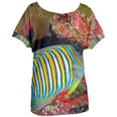 Regal Angelfish Women s Oversized Tee by trendistuff