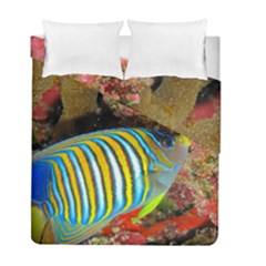 Regal Angelfish Duvet Cover Double Side (full/ Double Size) by trendistuff