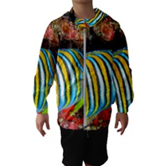 Regal Angelfish Hooded Wind Breaker (kids) by trendistuff