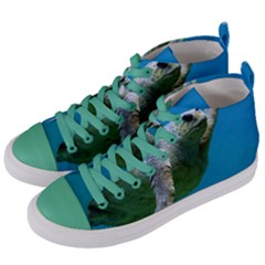 Sea Turtle 2 Women s Mid-top Canvas Sneakers by trendistuff