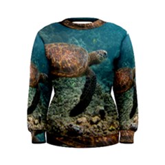 Sea Turtle 3 Women s Sweatshirt by trendistuff