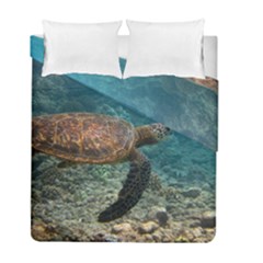 Sea Turtle 3 Duvet Cover Double Side (full/ Double Size) by trendistuff