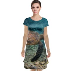 Sea Turtle 3 Cap Sleeve Nightdress by trendistuff