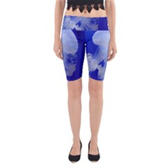 Spotted Jellyfish Yoga Cropped Leggings by trendistuff