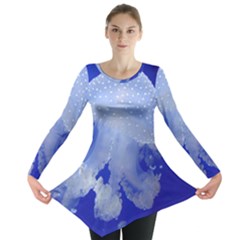 Spotted Jellyfish Long Sleeve Tunic  by trendistuff