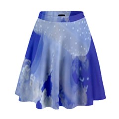 Spotted Jellyfish High Waist Skirt by trendistuff