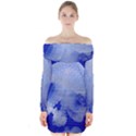 SPOTTED JELLYFISH Long Sleeve Off Shoulder Dress View1