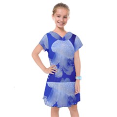 Spotted Jellyfish Kids  Drop Waist Dress by trendistuff