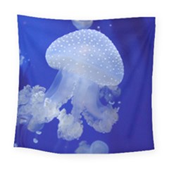 Spotted Jellyfish Square Tapestry (large)