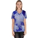 SPOTTED JELLYFISH Scrub Top View1