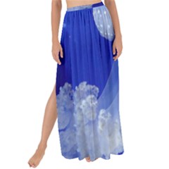 Spotted Jellyfish Maxi Chiffon Tie-up Sarong by trendistuff