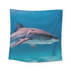 Tiger Shark 1 Square Tapestry (small) by trendistuff