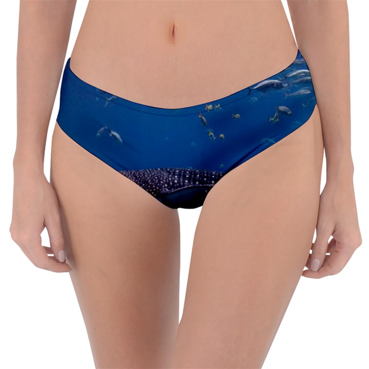 WHALE SHARK 1 Reversible Classic Bikini Bottoms