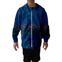 Whale Shark 1 Hooded Wind Breaker (kids) by trendistuff