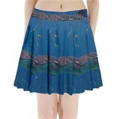 Whale Shark 1 Pleated Mini Skirt by trendistuff