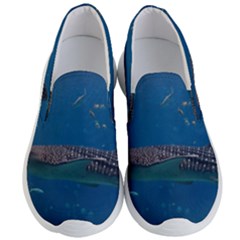 Whale Shark 1 Men s Lightweight Slip Ons by trendistuff