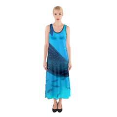 Whale Shark 2 Sleeveless Maxi Dress by trendistuff