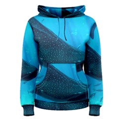 Whale Shark 2 Women s Pullover Hoodie by trendistuff