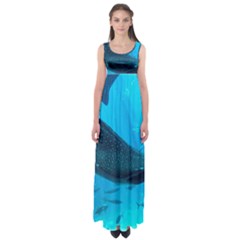 Whale Shark 2 Empire Waist Maxi Dress by trendistuff