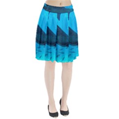 Whale Shark 2 Pleated Skirt by trendistuff