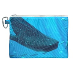 Whale Shark 2 Canvas Cosmetic Bag (xl) by trendistuff