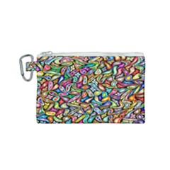 Artwork By Patrick-colorful-6 Canvas Cosmetic Bag (small) by ArtworkByPatrick