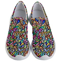 Artwork By Patrick-colorful-6 Women s Lightweight Slip Ons