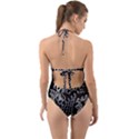 CHICKEN HAWK INVERT Halter Cut-Out One Piece Swimsuit View2