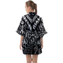 CHICKEN HAWK INVERT Quarter Sleeve Kimono Robe View2