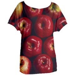 Apples 2 Women s Oversized Tee by trendistuff