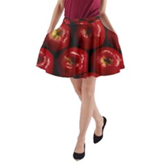 Apples 2 A-line Pocket Skirt by trendistuff