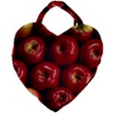 APPLES 2 Giant Heart Shaped Tote View1