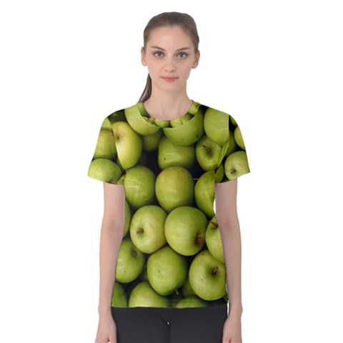 Apples 3 Women s Cotton Tee by trendistuff