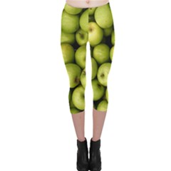 Apples 3 Capri Leggings  by trendistuff