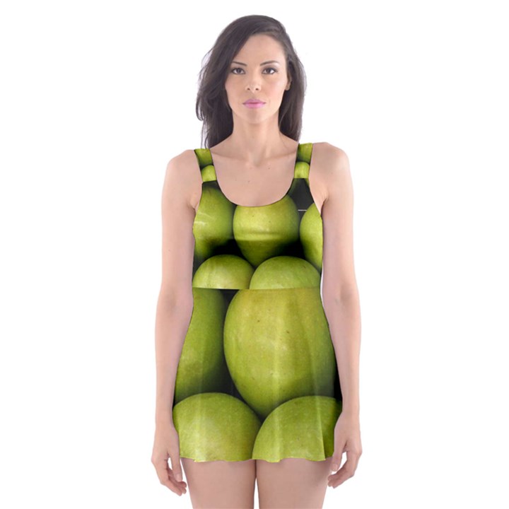 APPLES 3 Skater Dress Swimsuit