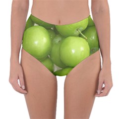 Apples 4 Reversible High-waist Bikini Bottoms by trendistuff